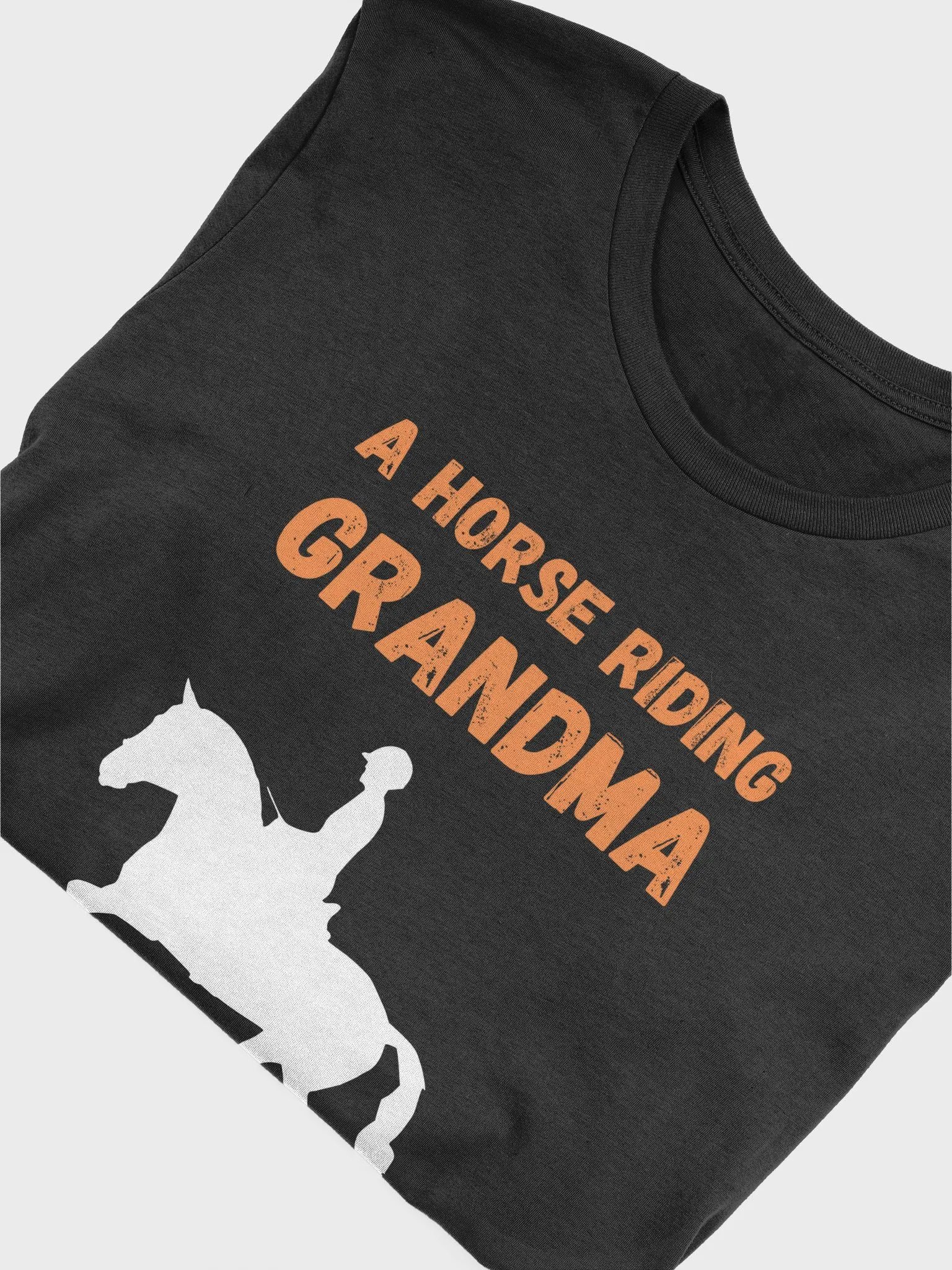 A Horse Riding Grandma - Unisex T-shirt Bella Canvas 3001 product image (15)