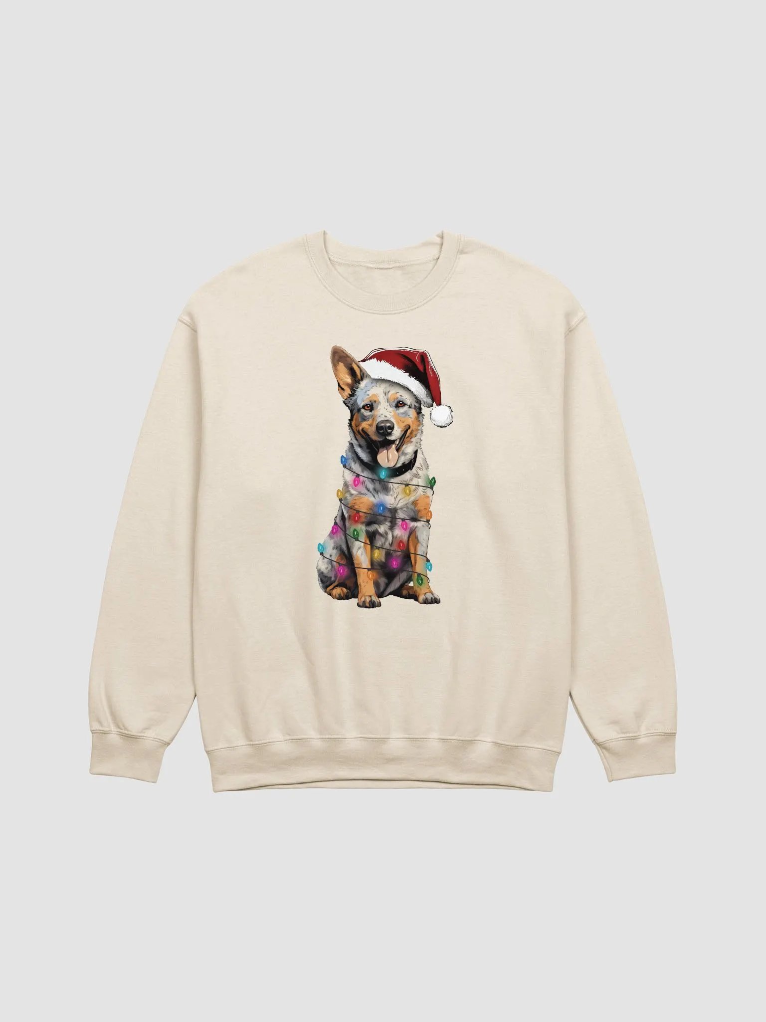 Funny Australian Cattle Dog(Blue Heeler) Christmas Sweatshirt product image (18)