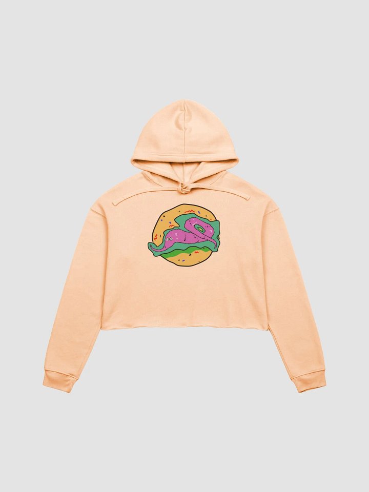 Vaporworm fleece crop hoodie product image (2)