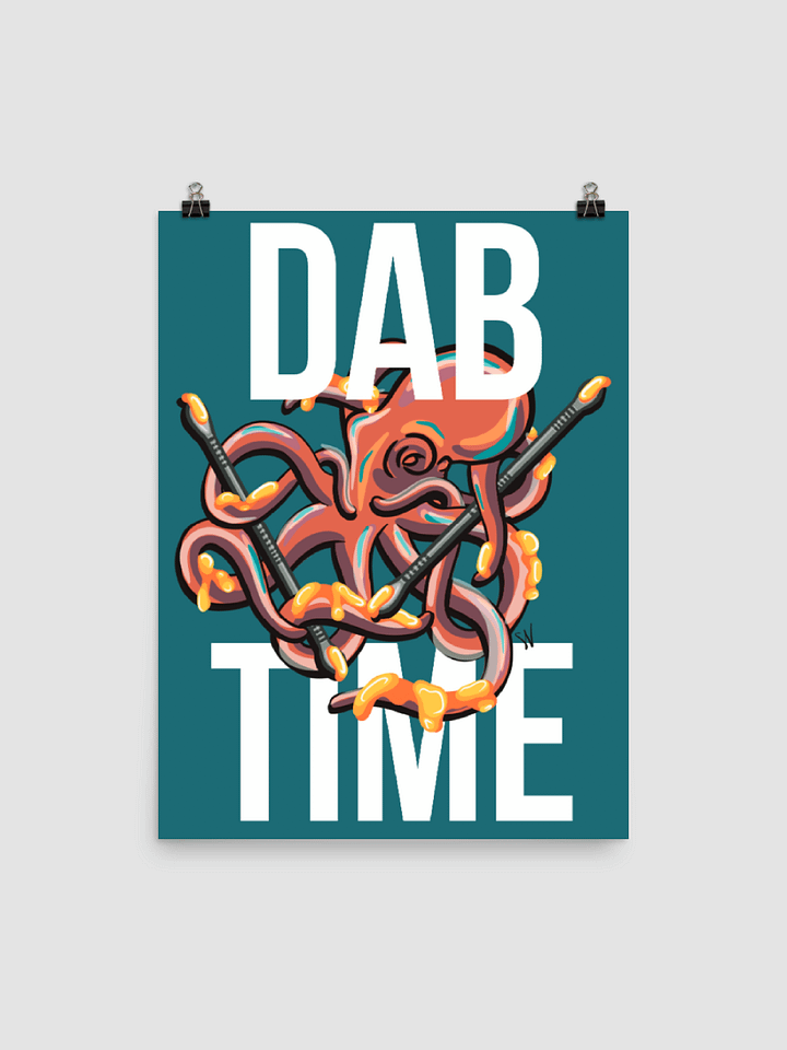Dabbing Septopus 18x24in Matte Paper Poster product image (1)