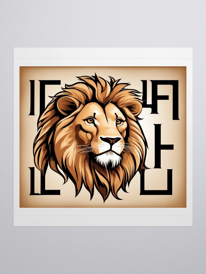 Leo's Roar Kiss-Cut Sticker product image (2)