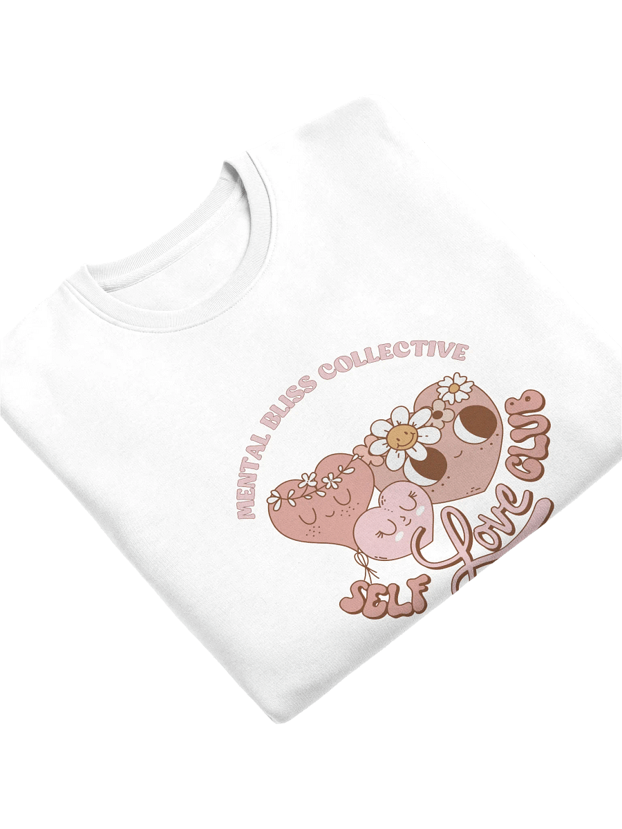 "Self Love Club" Unisex Eco Sweatshirt – Join the Movement of Self-Care product image (5)