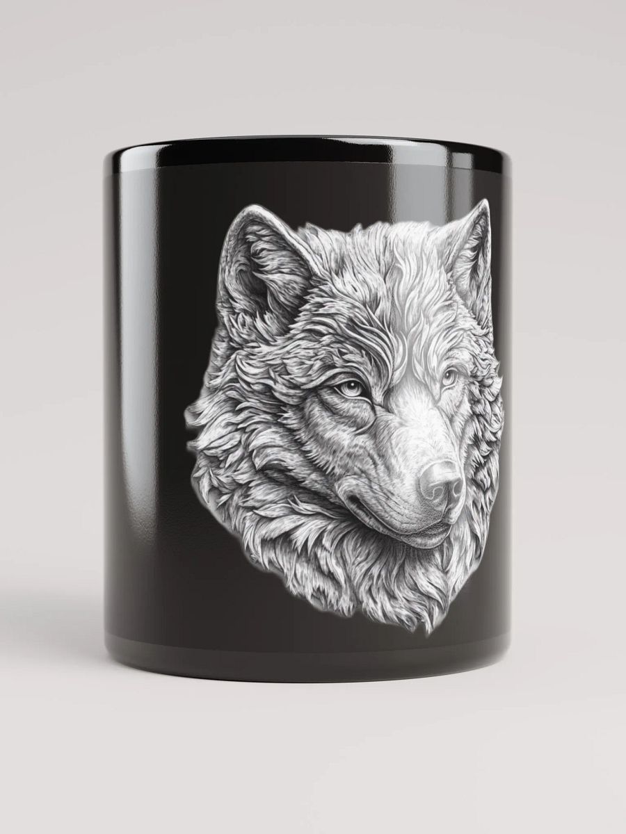 Enchanted Wolf's Gaze glossy Mug product image (5)