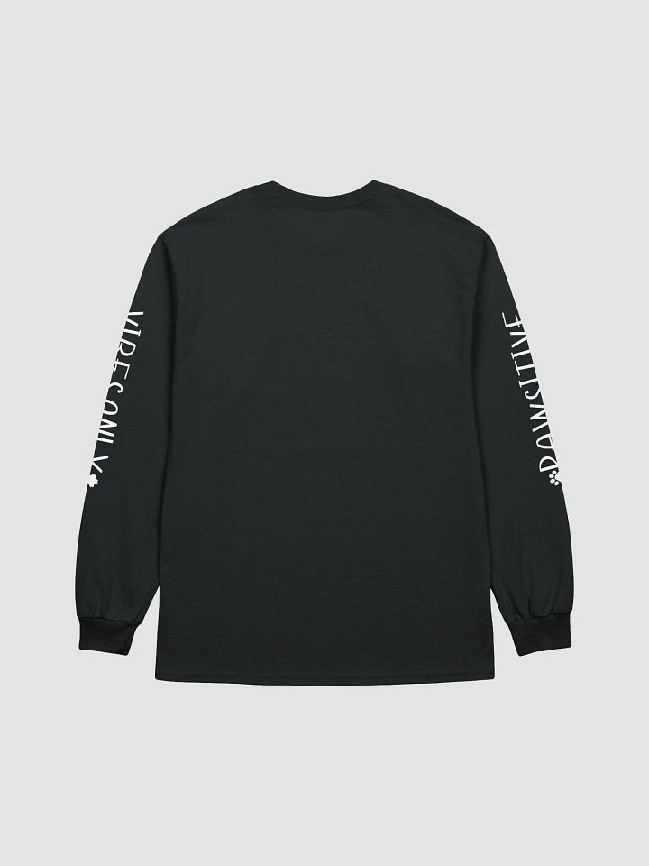 Long Sleeve Tee: Pawsitive Vibes Only product image (4)