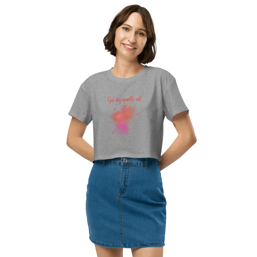 Sparkle On! Colorful Crop Top product image (43)