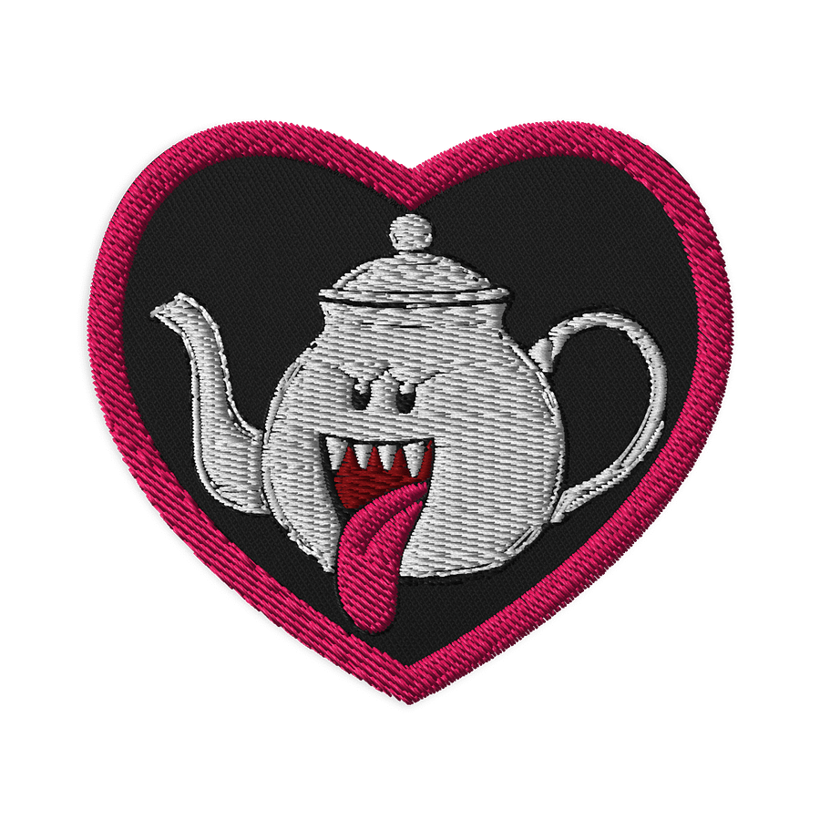 I Love Boo-Tea Embroidered Patch product image (1)