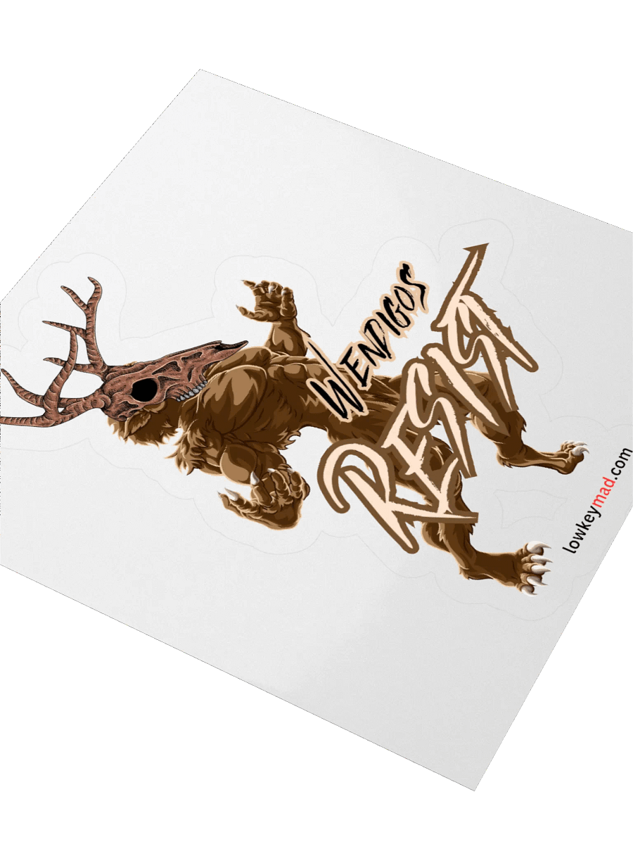 Even Wendigos RESIST Sticker product image (3)