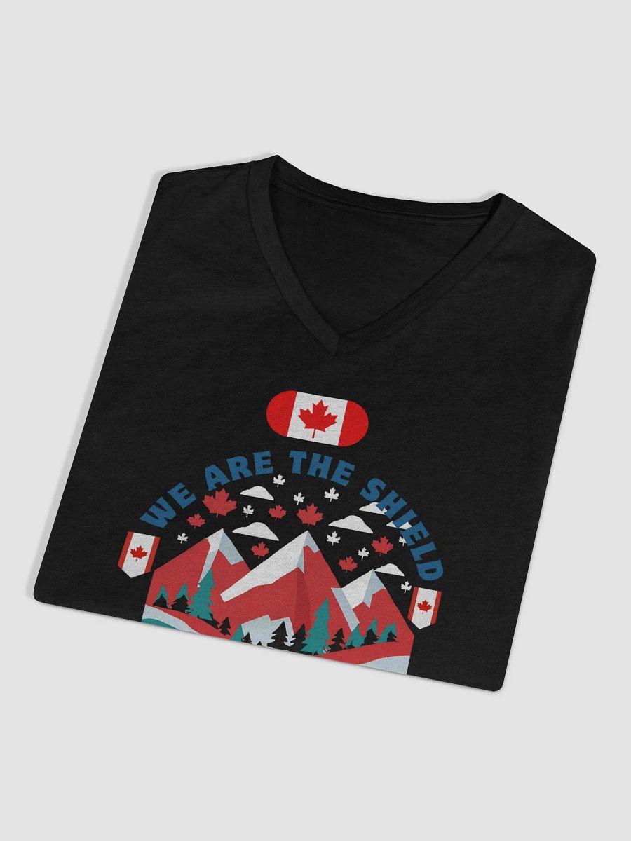 Canadian Shield Maple Women's V-Neck Tee product image (3)