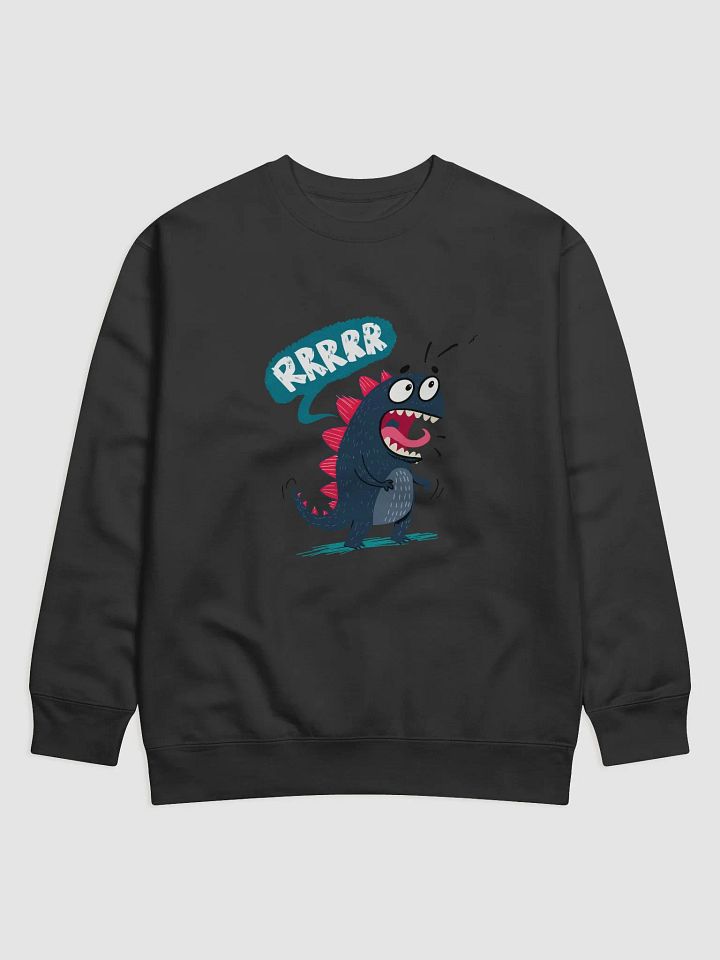 Dinosaur roaring Premium Sweatshirt product image (1)