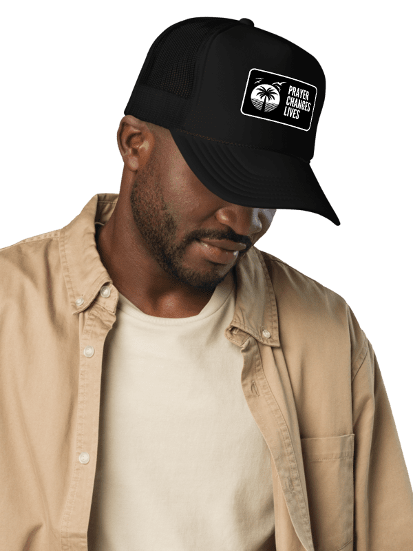 Prayer Changes Lives Trucker Hat | Prayer changes lives product image (1)