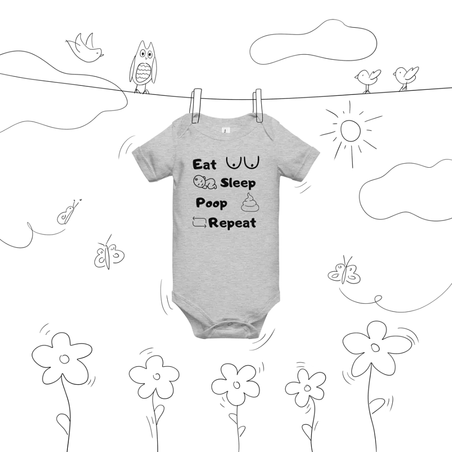 UltraSoft Baby Onesie with Funny Text product image (24)