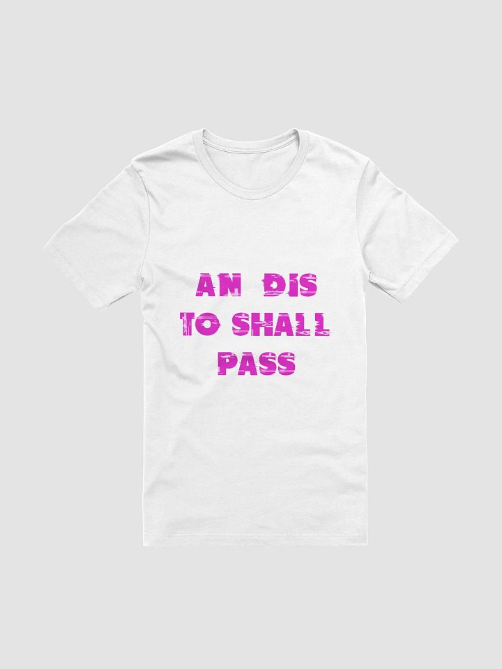 AN DIS TO SHALL PASS(PRINT PRINT) product image (1)