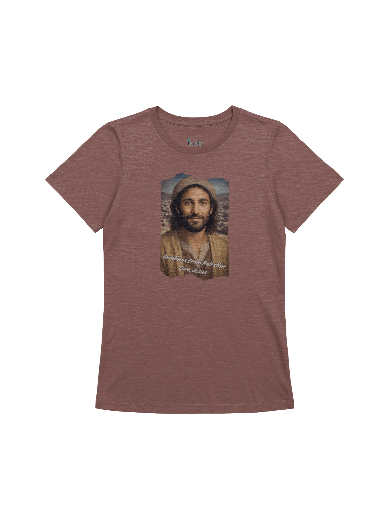 "Jesus in Palestine", Women's Relaxed-fit T-Shirt product image (1)