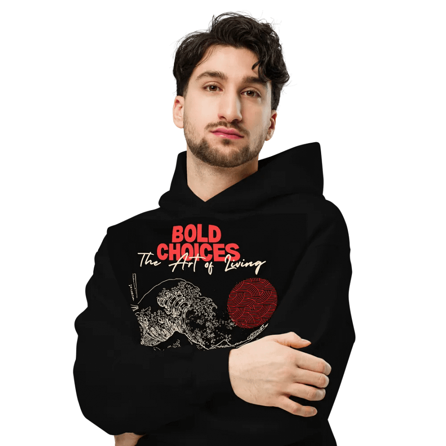 Bold Choices "The Art of Living" Hoodie product image (6)