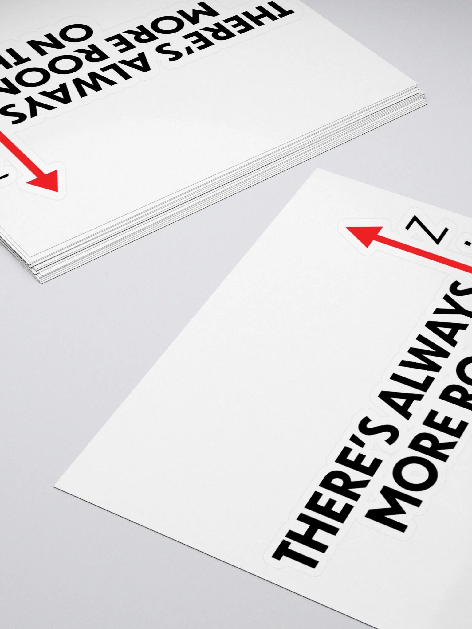 More Room On The Z-Axis (Die-Cut Sticker) product image (4)