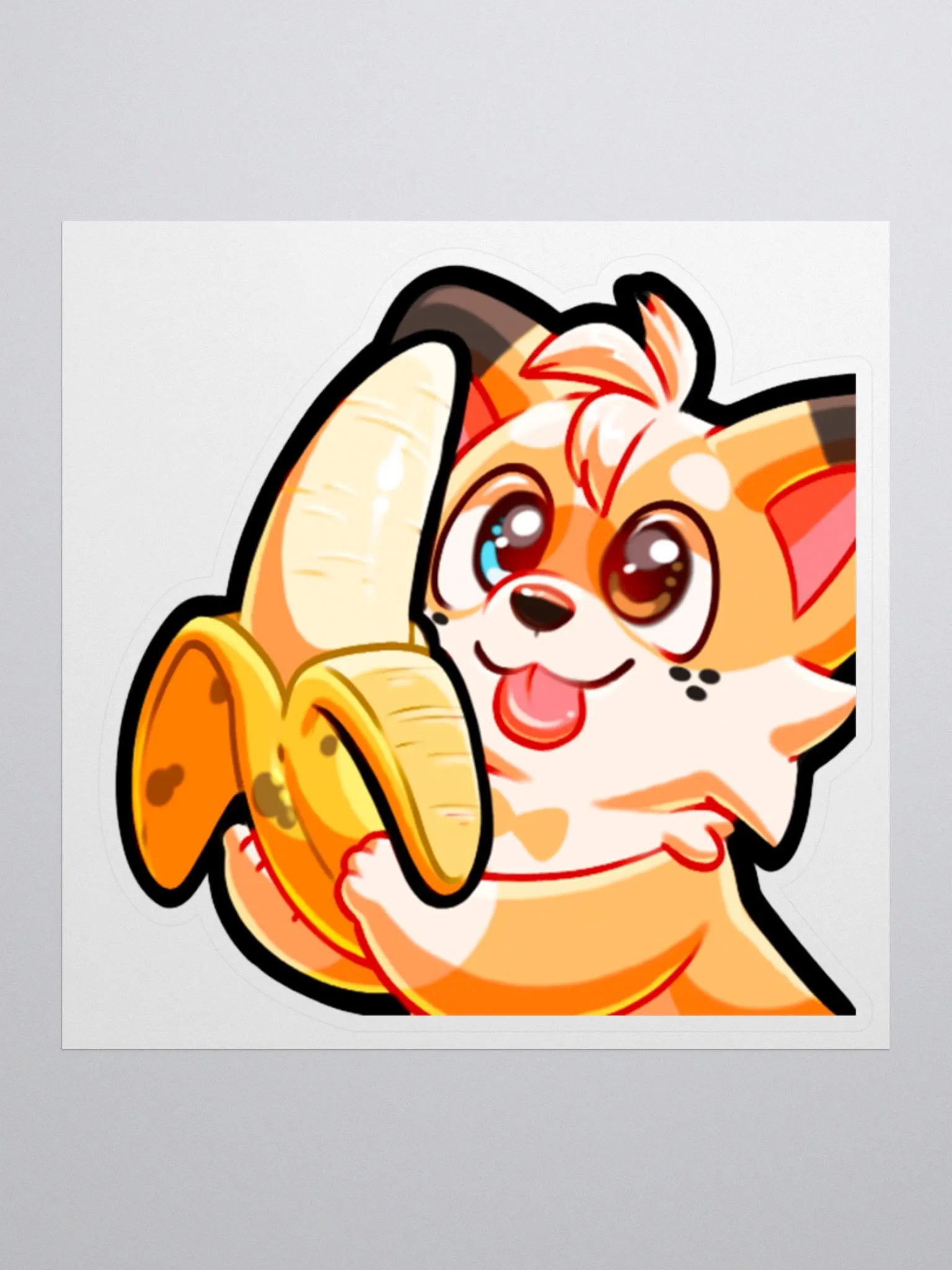 corgBANANA Sticker product image (1)