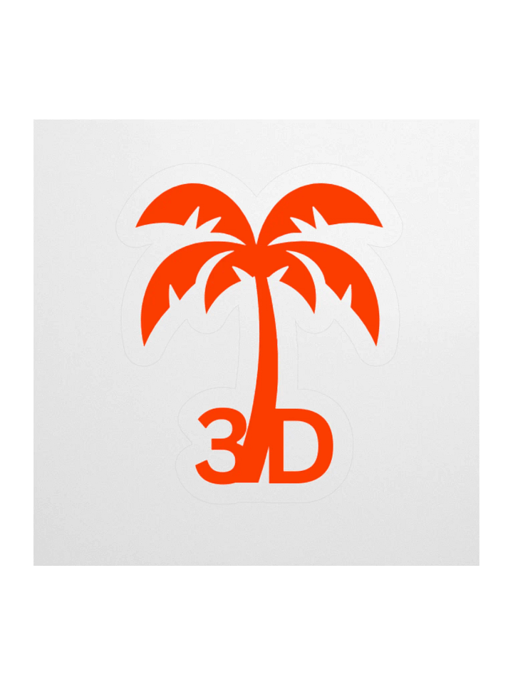 Classic 3D Tropical: Sticker product image (3)