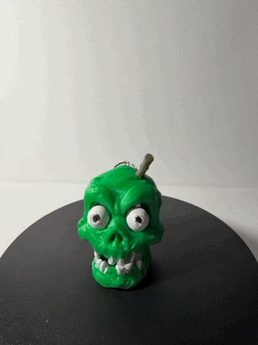 zombie head key chains product image (2)