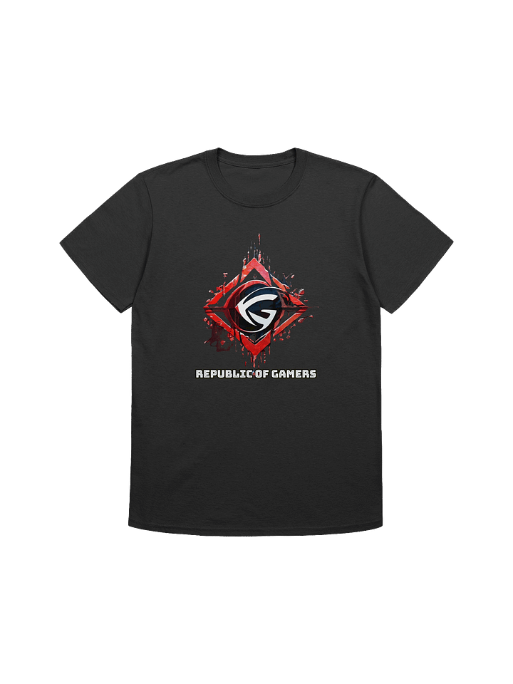 Republic of Gamers Logo T-Shirt, Trendy Gamer Tee, Perfect Gift for Gaming Enthusiasts product image (2)