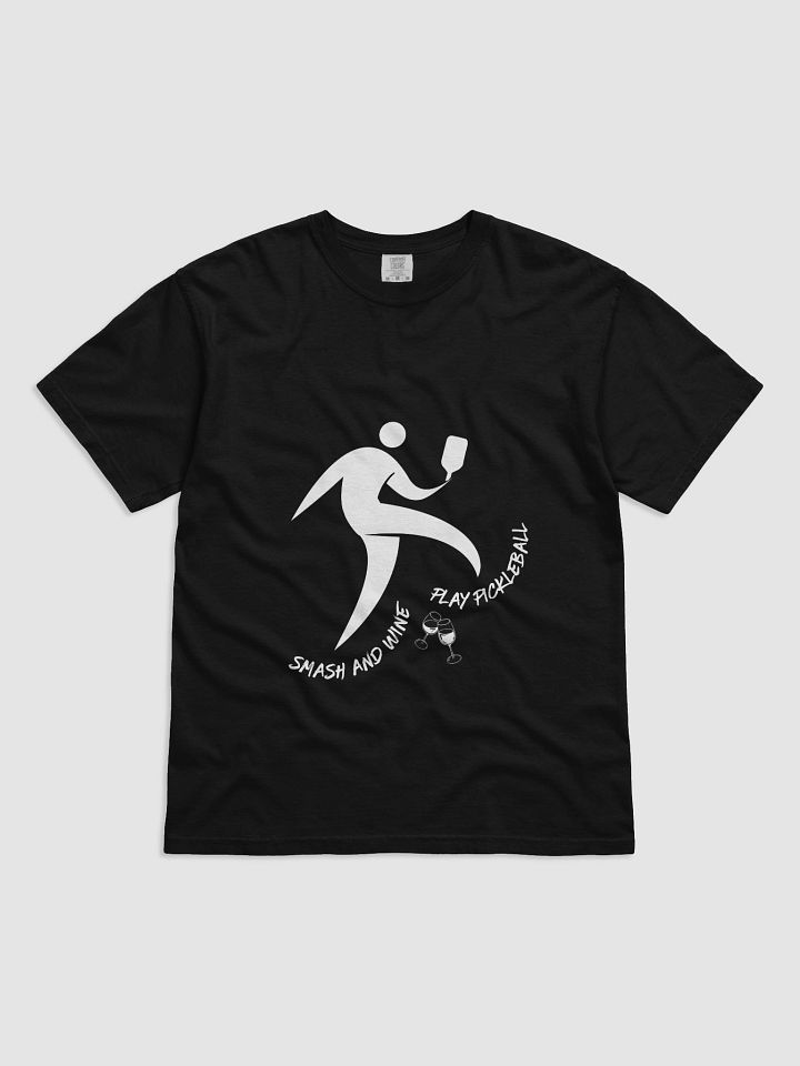 Smash and Wine Pickleball Heavyweight T-Shirt product image (2)