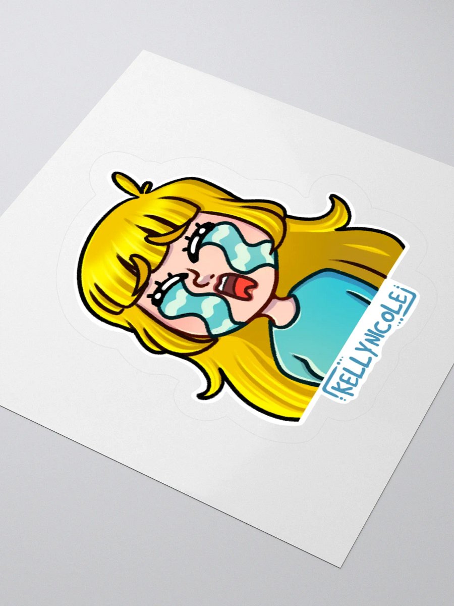 Kelly Cry Emote Sticker product image (8)