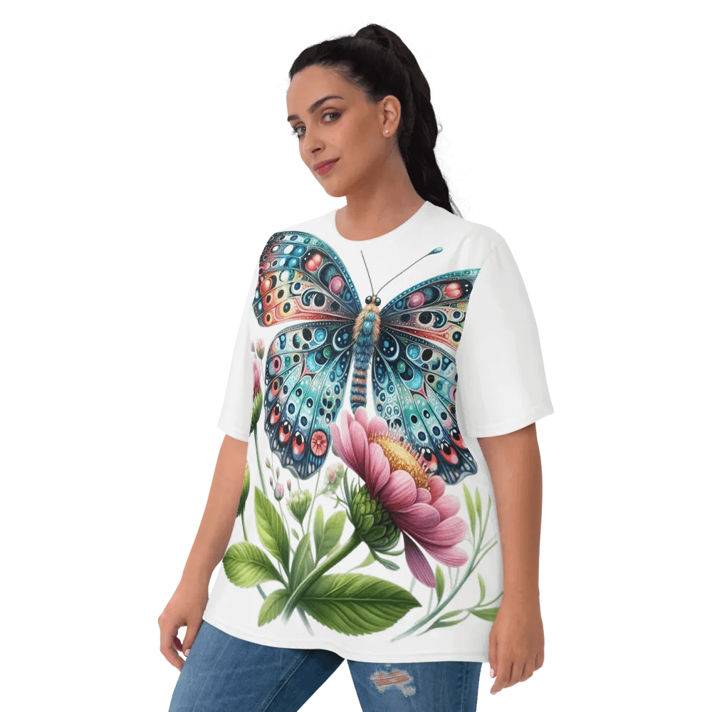 Whimsical Eyes Butterfly Women's T-Shirt product image (9)