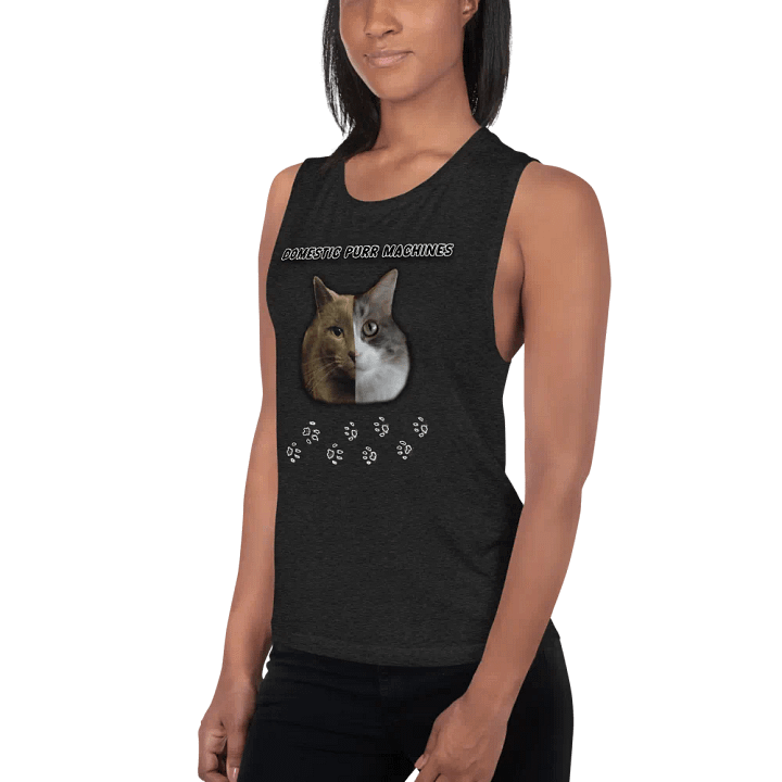 Domestic Purr Machines Flowy Muscle Tank product image (2)