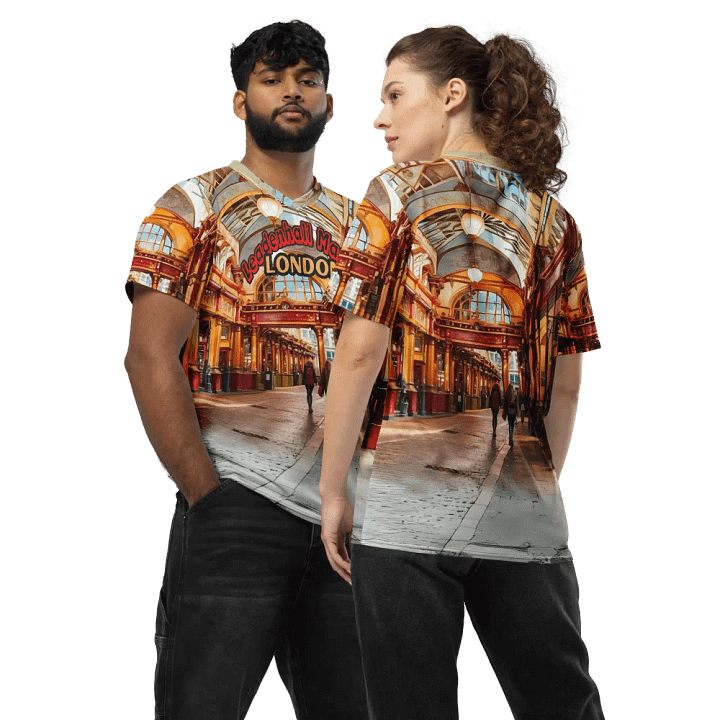 Leadenhall Market London All Over Print Jersey Shirt product image (2)