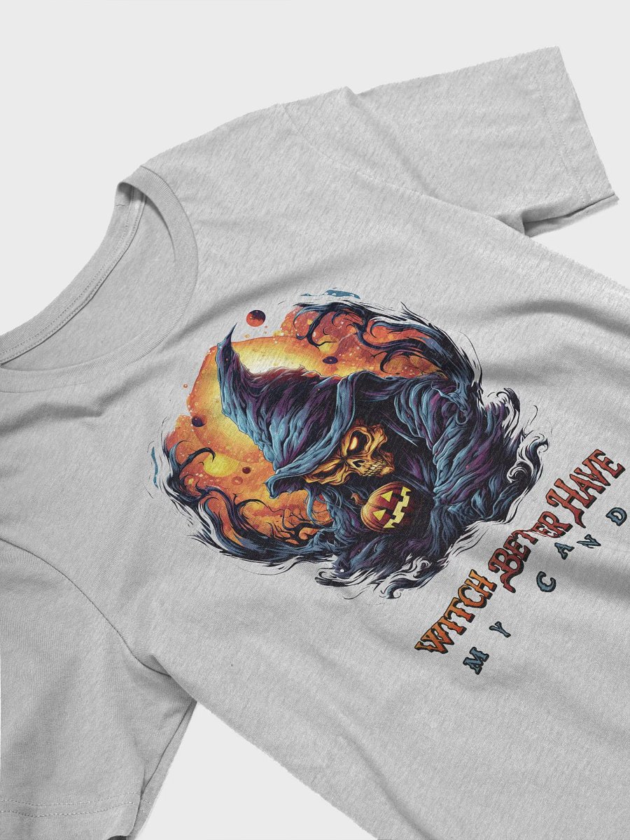 Glowing Skull Witch Halloween T-Shirt product image (13)