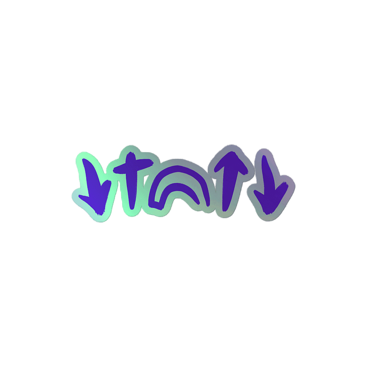 He Came. He Died. He Arose. He's Coming Back Christian Holofoil Sticker product image (2)