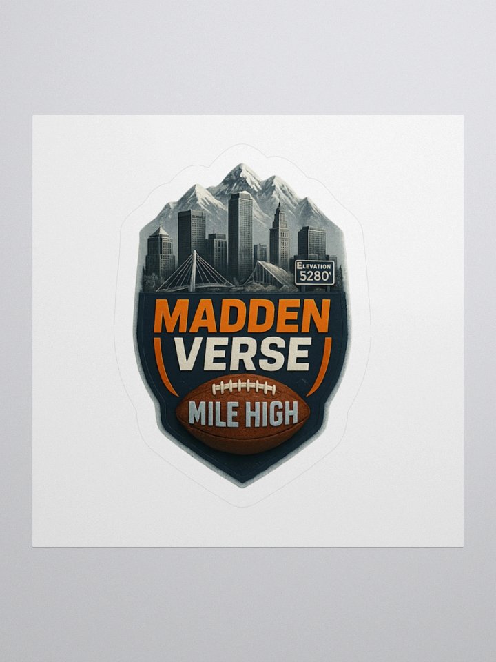 MILE HIGH MADDEN VERSE STICKER product image (1)
