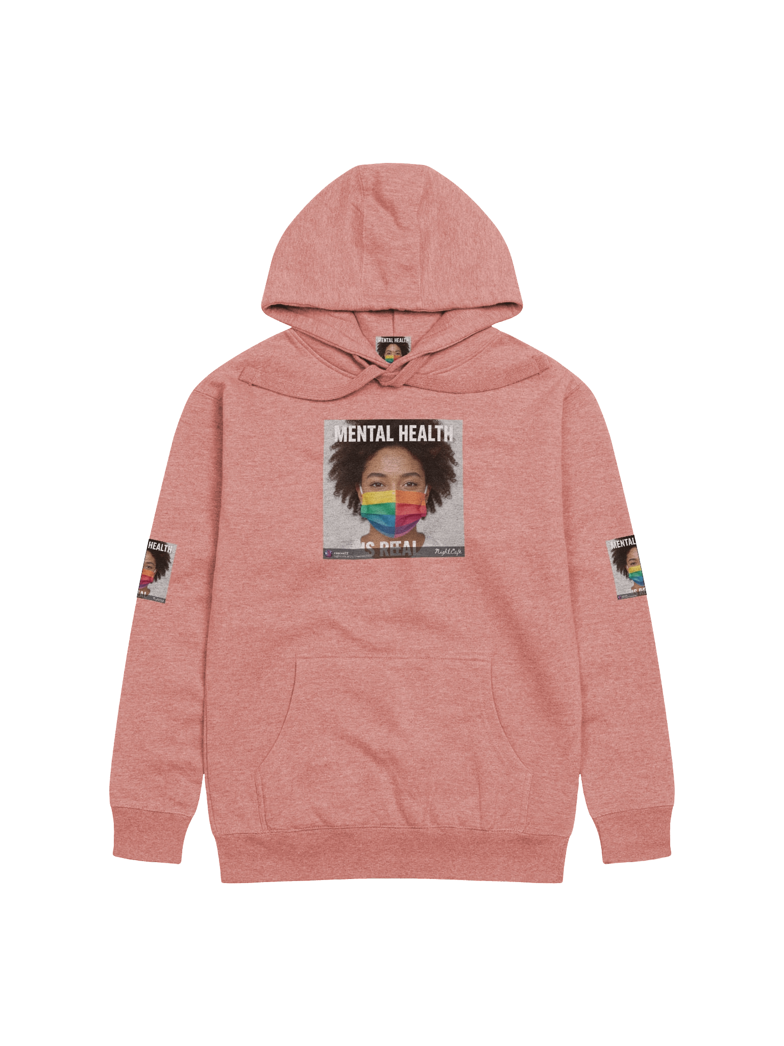 Rainbow Mental Health Unisex Hoodie product image (1)