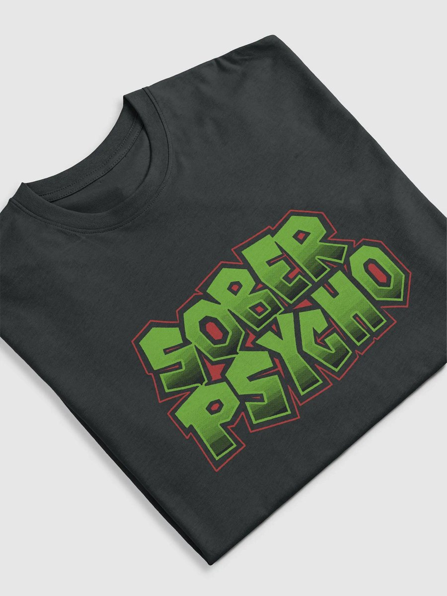 Men's Sober Psycho Logo 2 Premium Heavyweight T-Shirt product image (5)