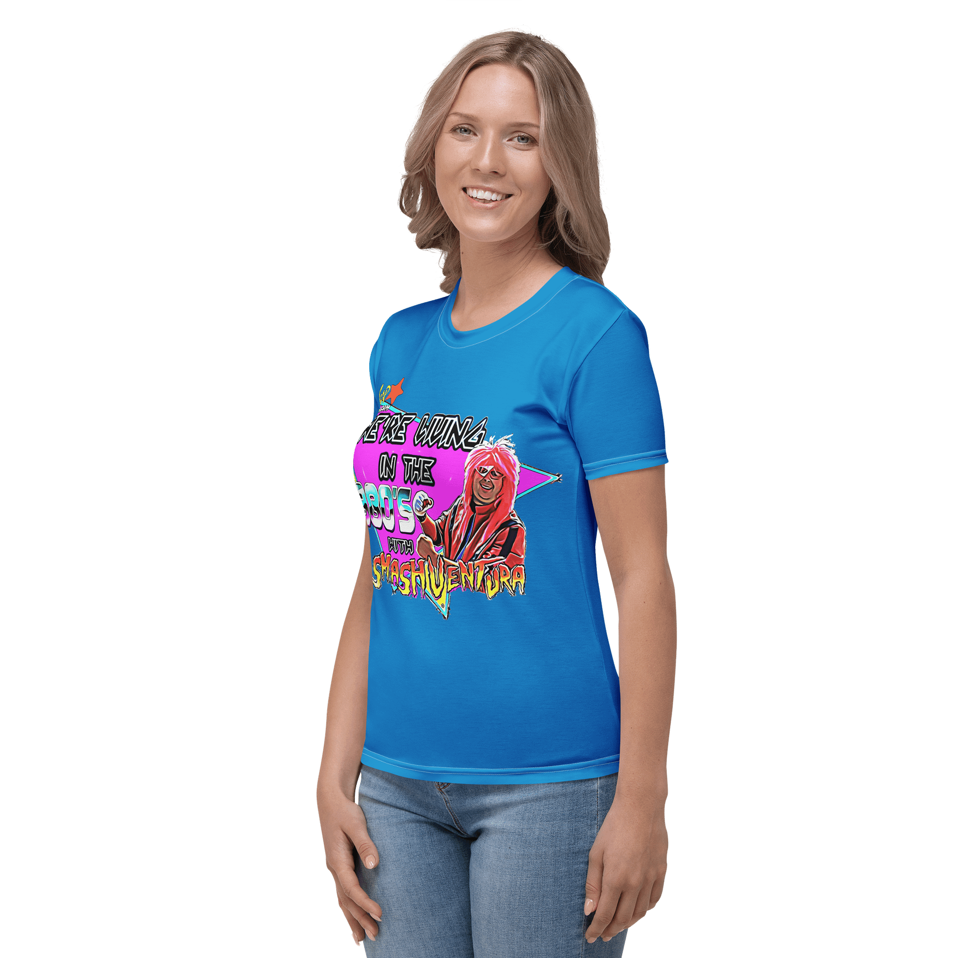 We're Living In The 1980s with Smash Ventura - All-Over Print Tee product image (3)