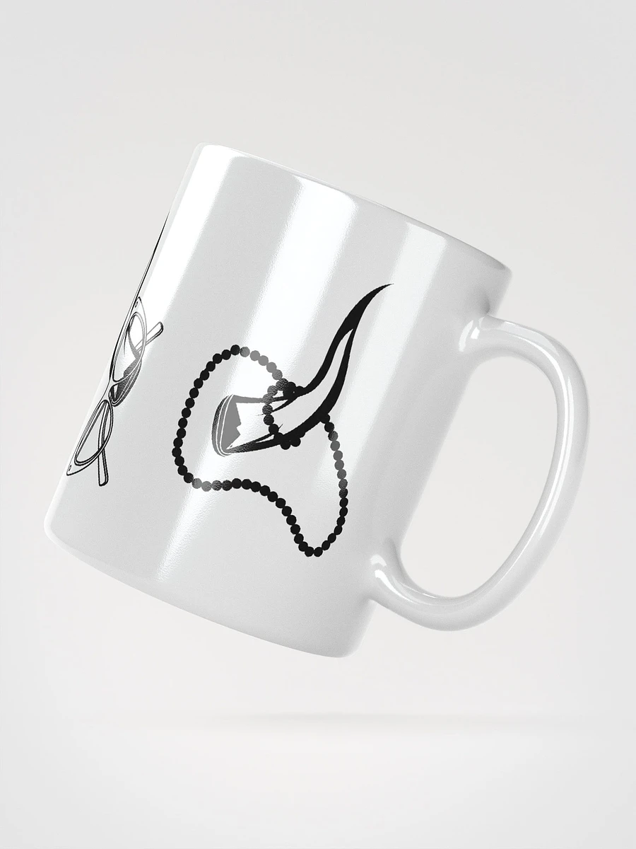 Horns, Glasses & Pearls Mug product image (4)