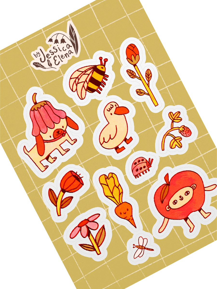 Silly Guys Sticker Sheet product image (2)