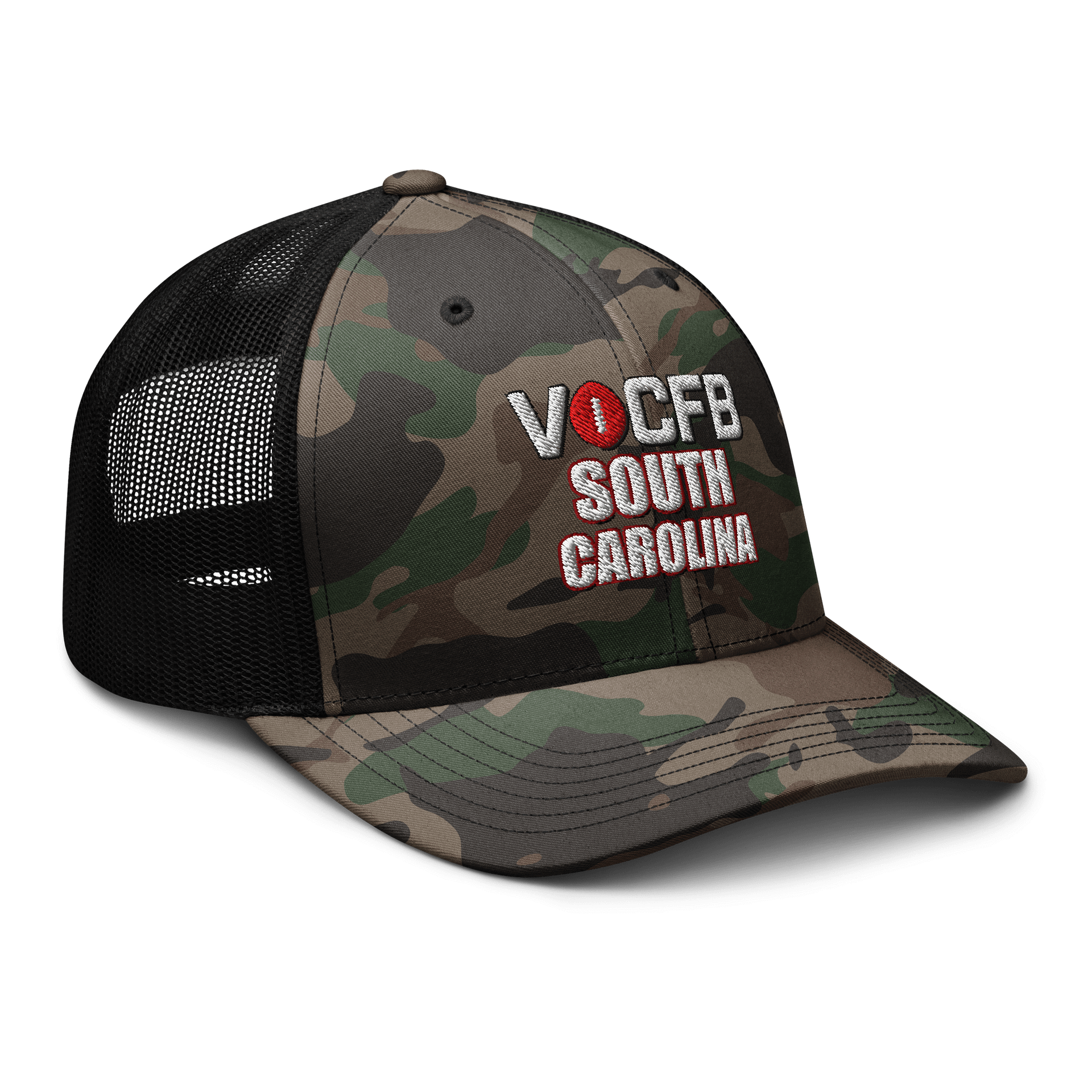 South Carolina VOCFB Camo Trucker Hat product image (8)