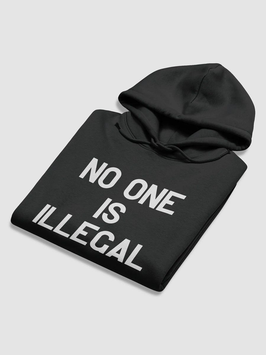 Pris-No One Is Illegal- Stanley/Stella Unisex Essential Eco Hoodie product image (6)