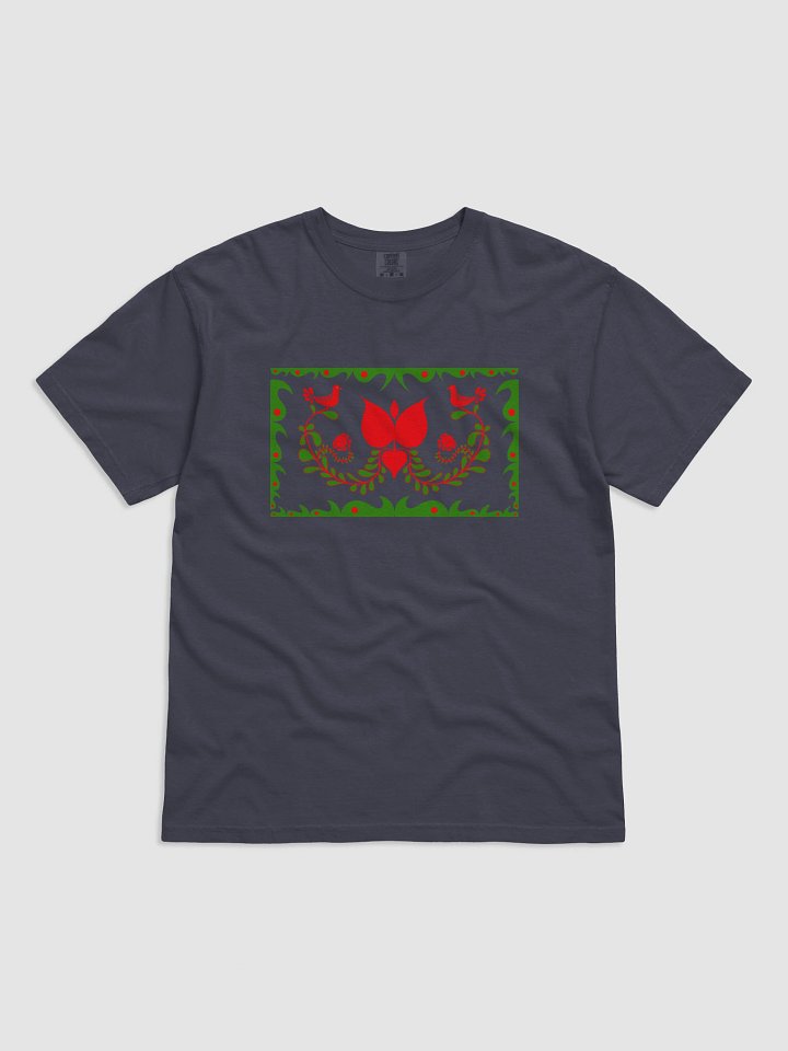 Hungarian Flora and Foliage Red & Green T-Shirt product image (1)