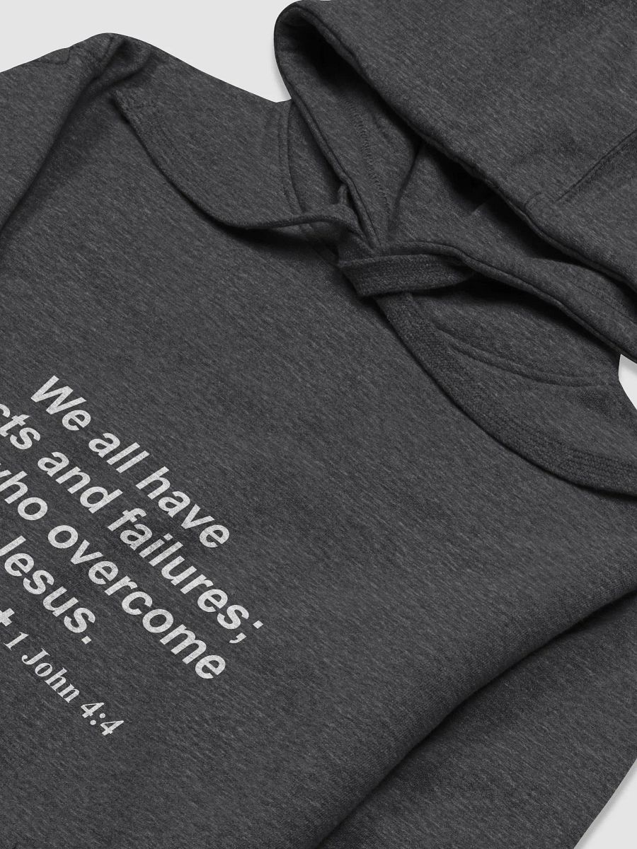 A Christian Sweatshirt to prompt spiritual conversations: What does the Bible say about Failure? product image (34)