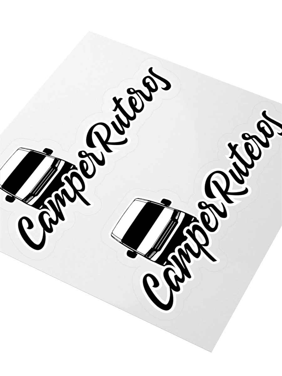 🚐✨ Pegatina Oficial CamperRuteros – Viaja con Espíritu Aventurero product image (3)