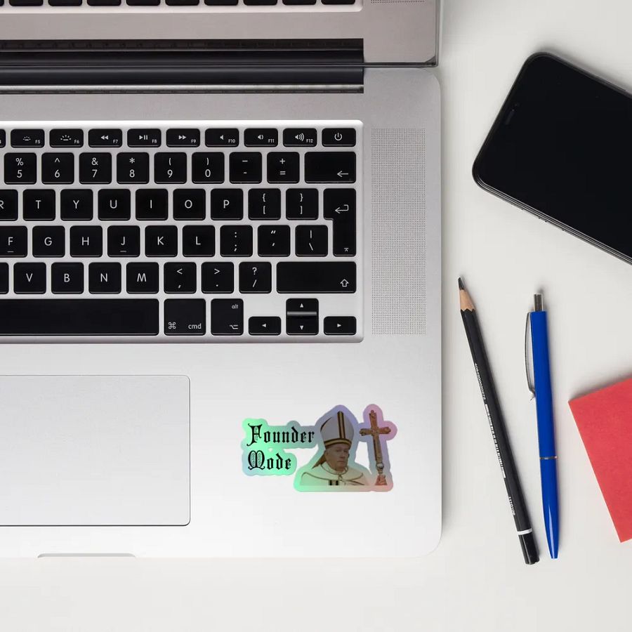 Founder Mode (Holy Edition) Halo-graphic Sticker product image (12)