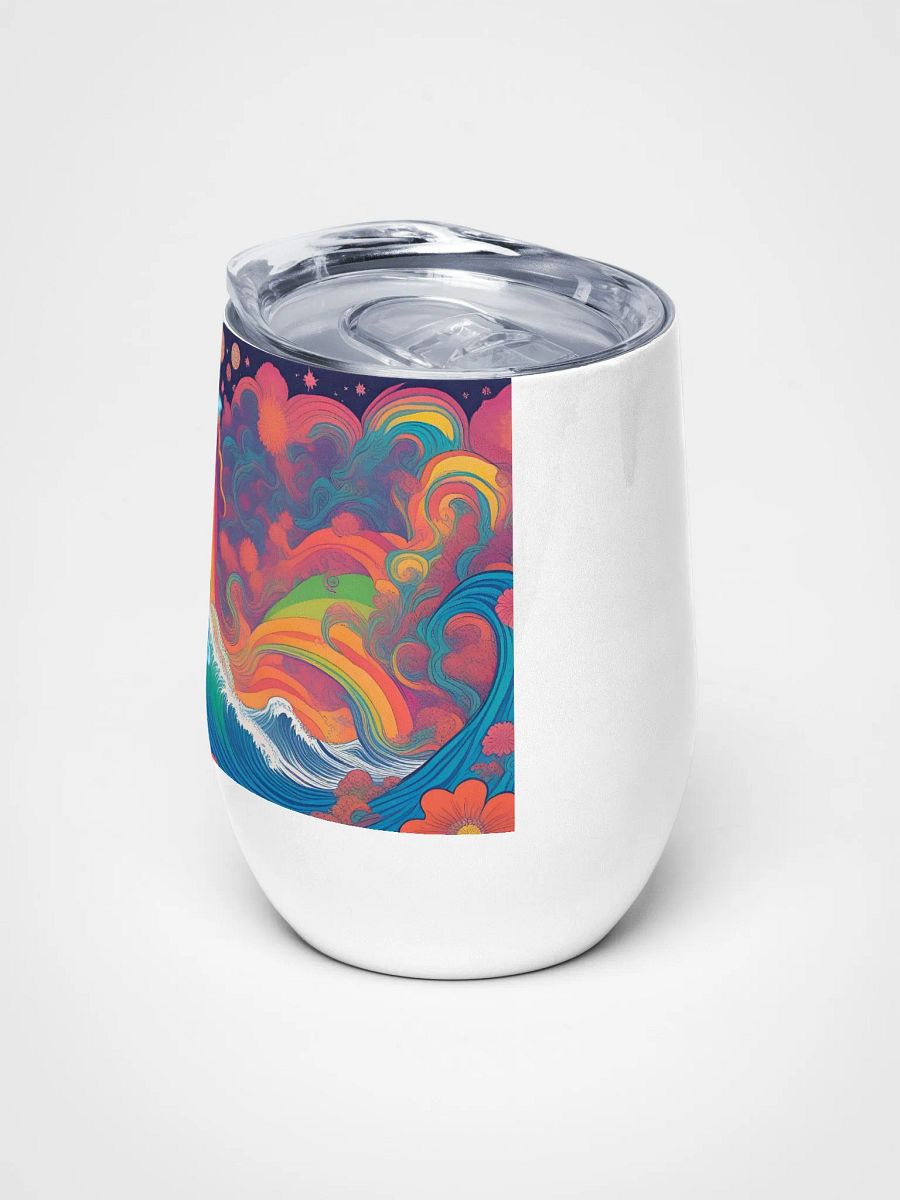 Cthulhu Surf Stainless Steel Wine Tumbler 02A product image (5)