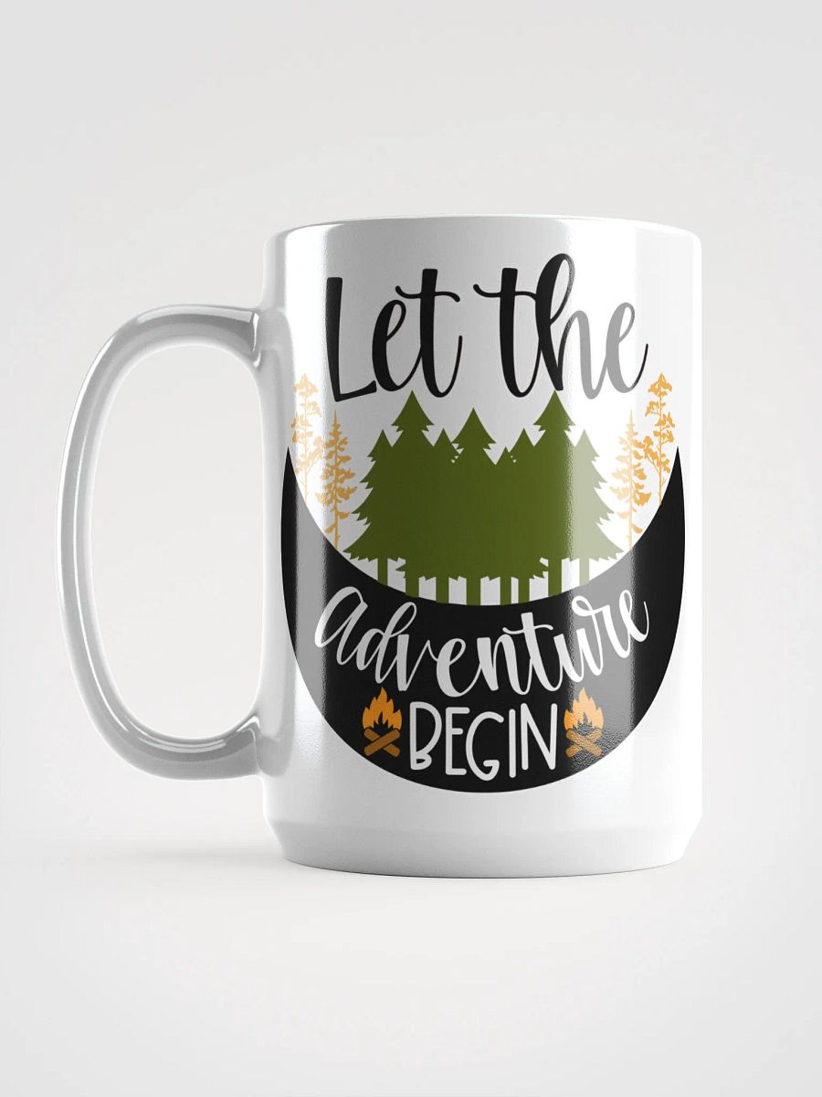 Adventure Begins White Coffee Mug product image (6)