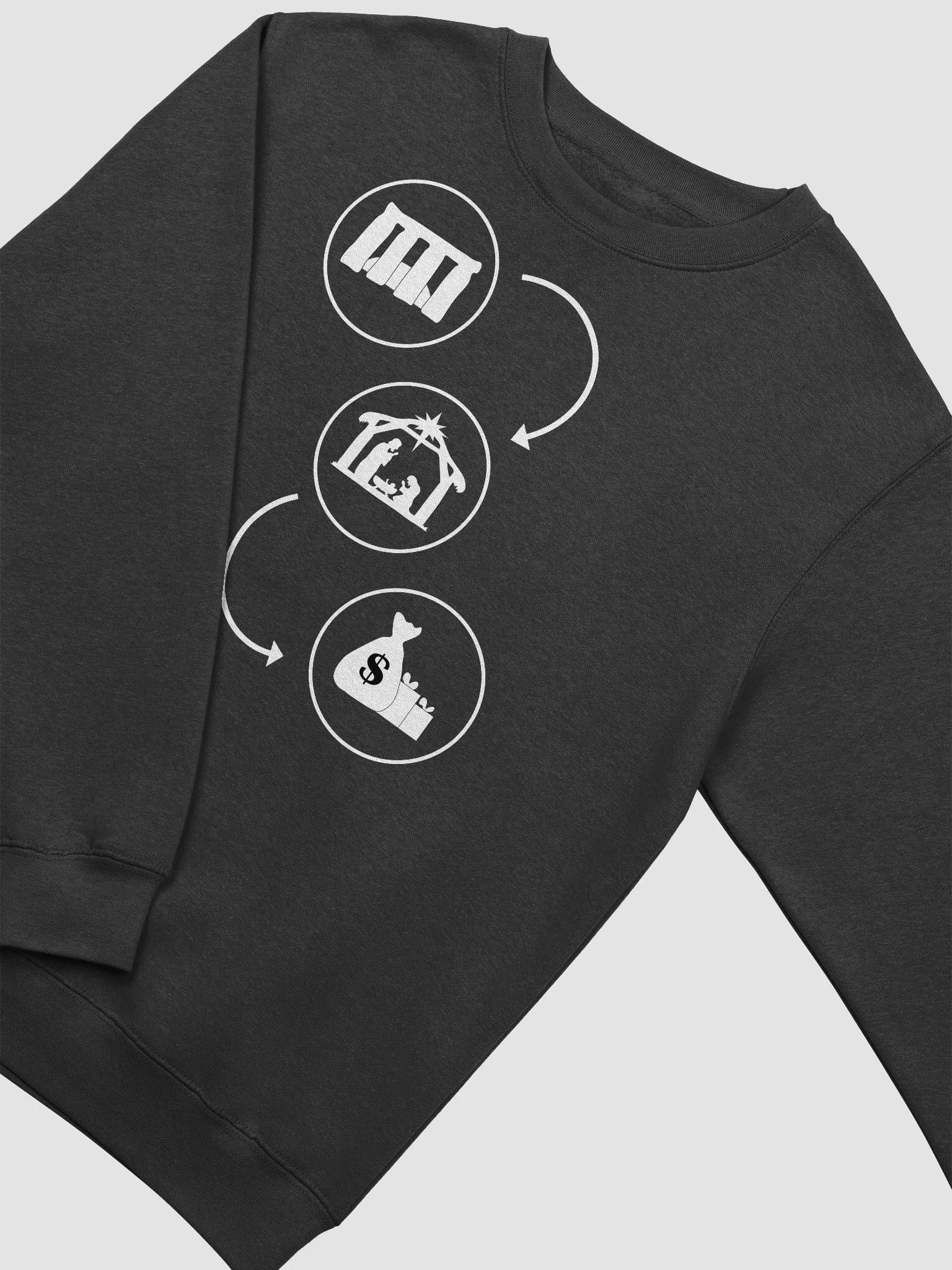 The Evolution of Christmas - Lane Seven Premium Crewneck Sweatshirt product image (1)