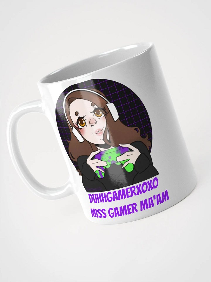 DuhhGamerXOXO/Miss Gamer Ma'am Mug - Purple Text product image (2)