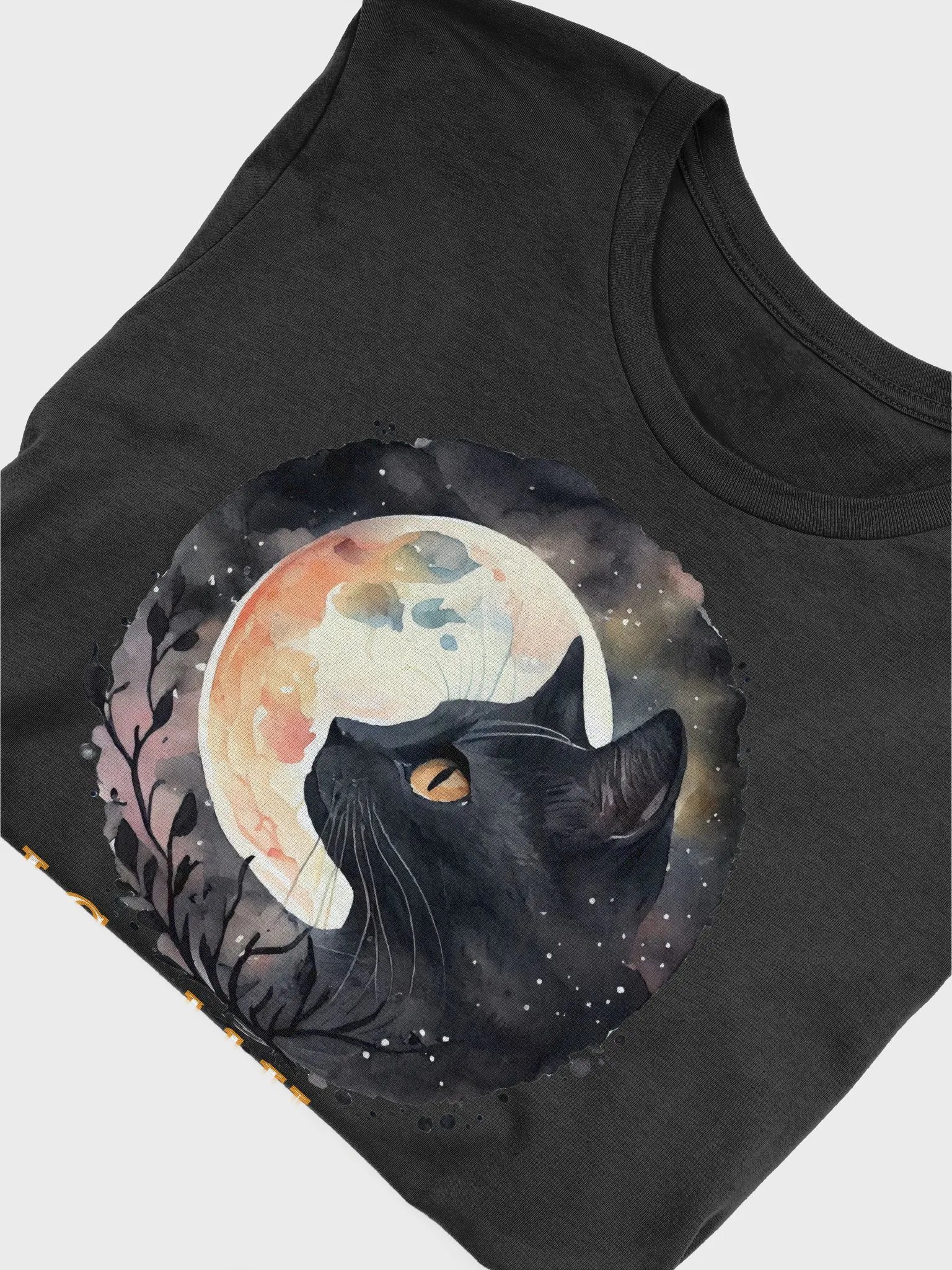 Moonlit Feline Whimsy T-Shirt product image (5)