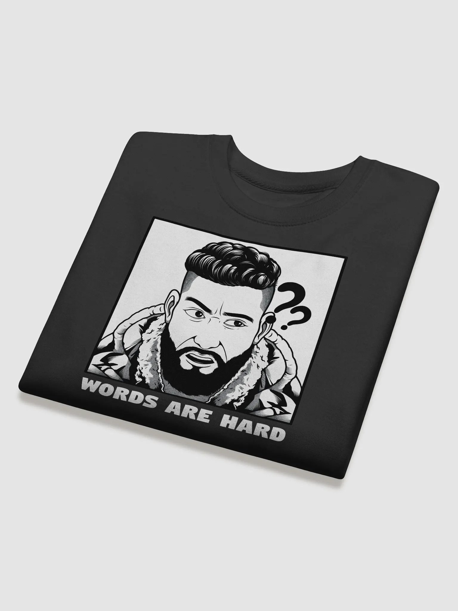 [Limited Edition] Words are hard Sweater (Front Design) product image (4)