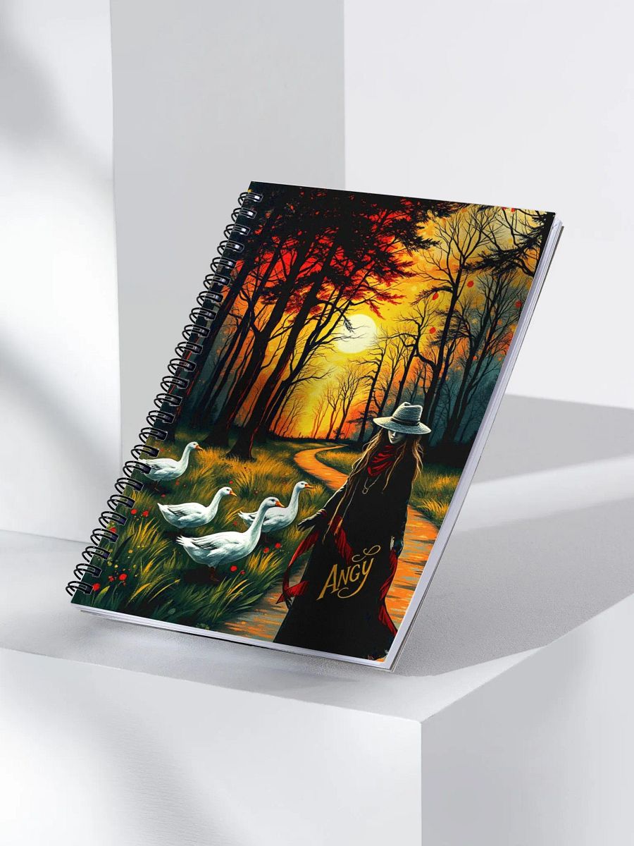 Mystical Wanderer Spiral Notebook product image (3)