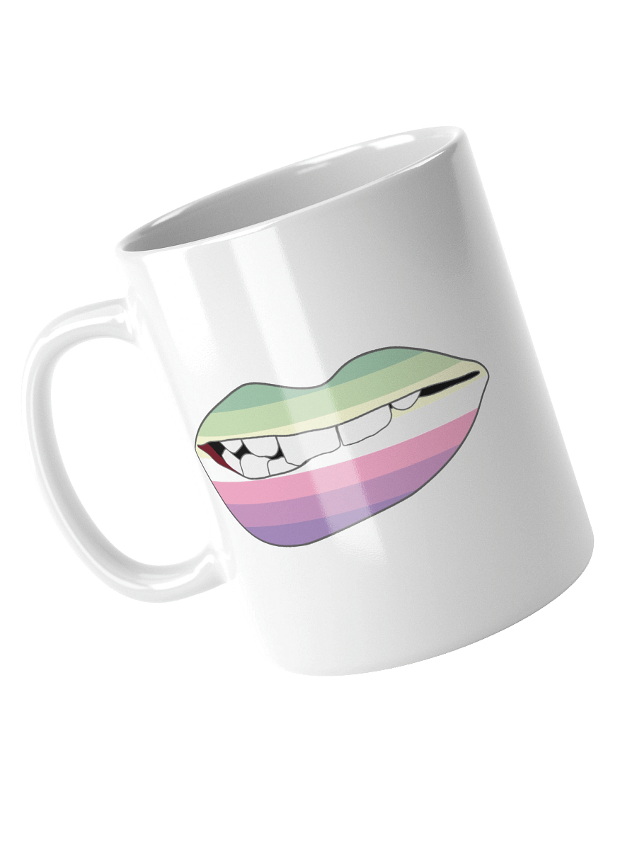 Genderfae Pride Flag Biting Lips Mug product image (3)